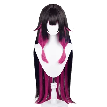 Genshin Vplyv Fatui Columbina Cosplay Parochňu 105 cm Dlhé Hairpiece Tepelne Odolných Syntetických Anime Parochne